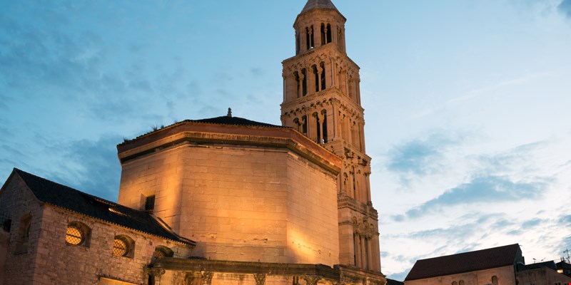 Cathedral of Saint Domnius in historic Split, Croatia